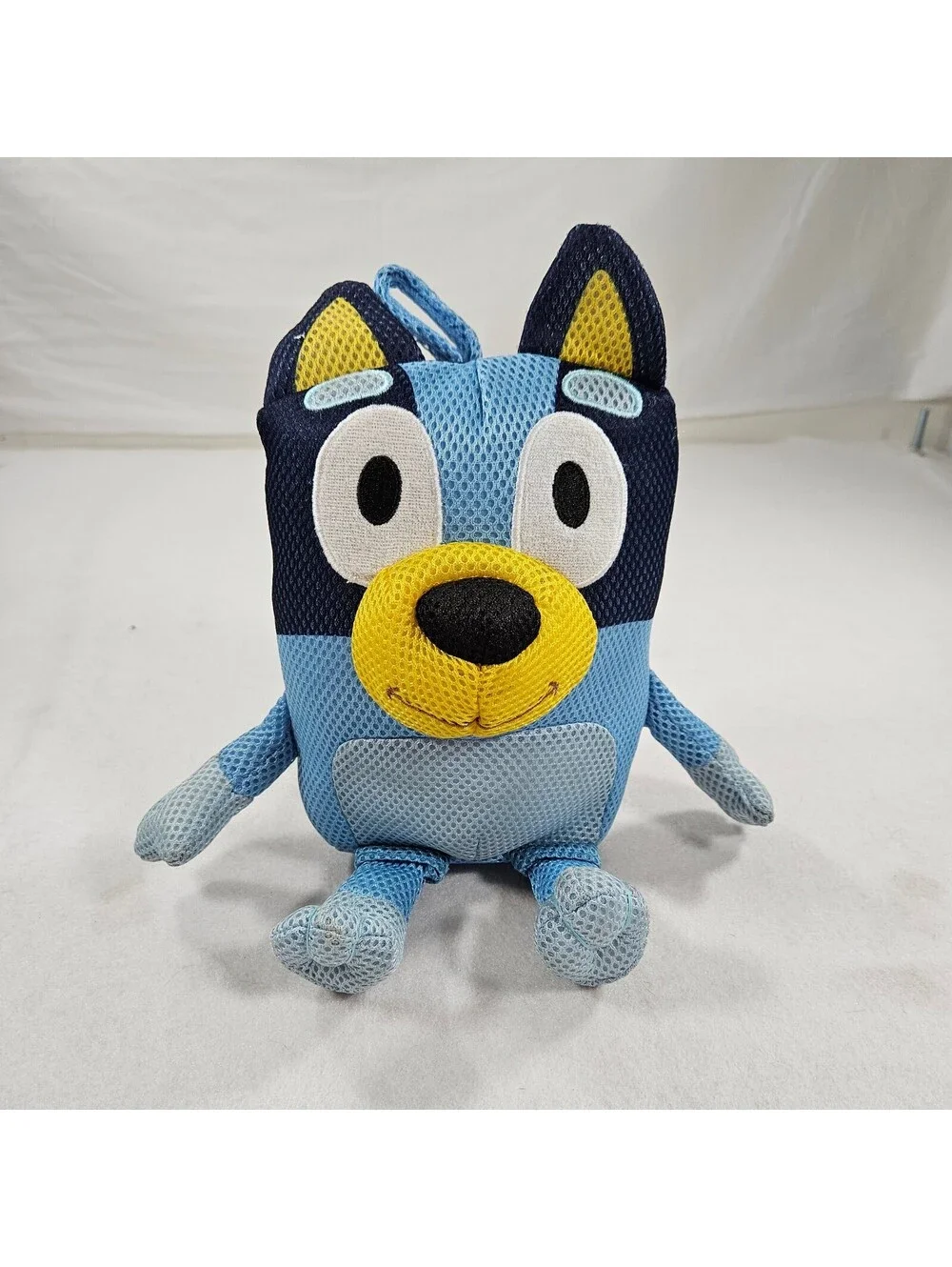 Bluey Plush Stuffed Animal Mesh Soft Toy Ludo Studio 2018 Blue Dog 8 Inch